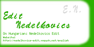 edit nedelkovics business card